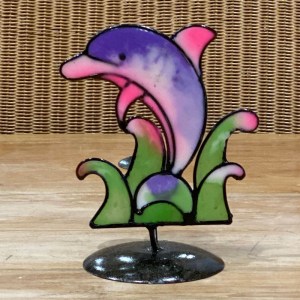 Dolphin Candle Holder (Front)