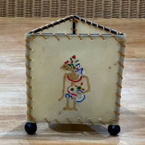 Indonesian Puppet Candle Holder (side 2)