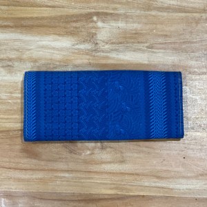 Blue Fabric Purse (back)