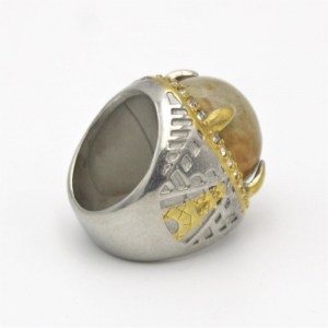Indonesian Silver-Brass Handcrafted Ring
