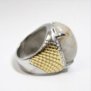 Indonesian Silver-Brass Handcrafted Ring
