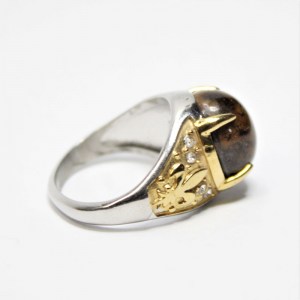 Indonesian Silver-Brass Handcrafted Ring